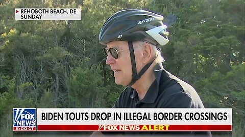 After Week Which Say 10K Illegal Border Crossings Per Day, Biden Brags Numbers "Have Gone Down"