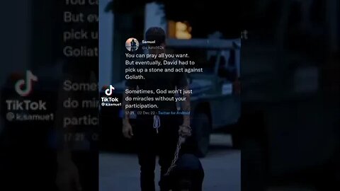 You can pray all you want...