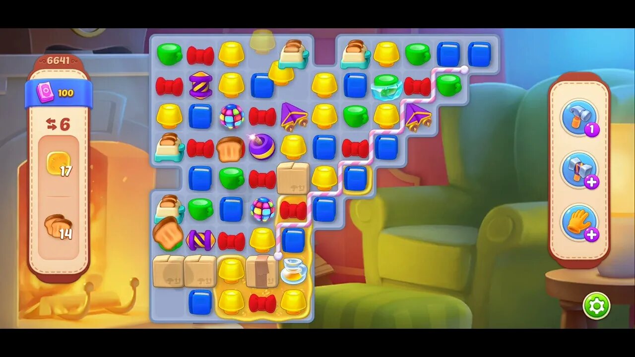 Playrix Homescapes Gameplay Walkthrough Level 6641