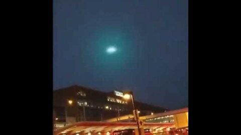 Green UFO sighting Ulan Bator Mongolia July 2022