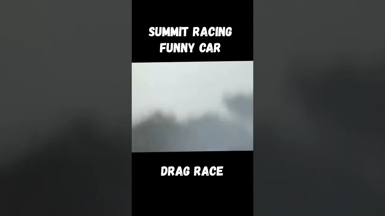 Summit Racing Nitro Funny Car Drag Race! #shorts