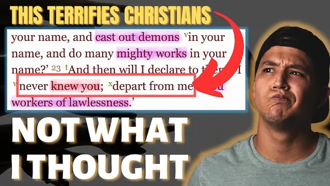 The “SCARIEST” Verse In The Bible Explained Differently & Properly