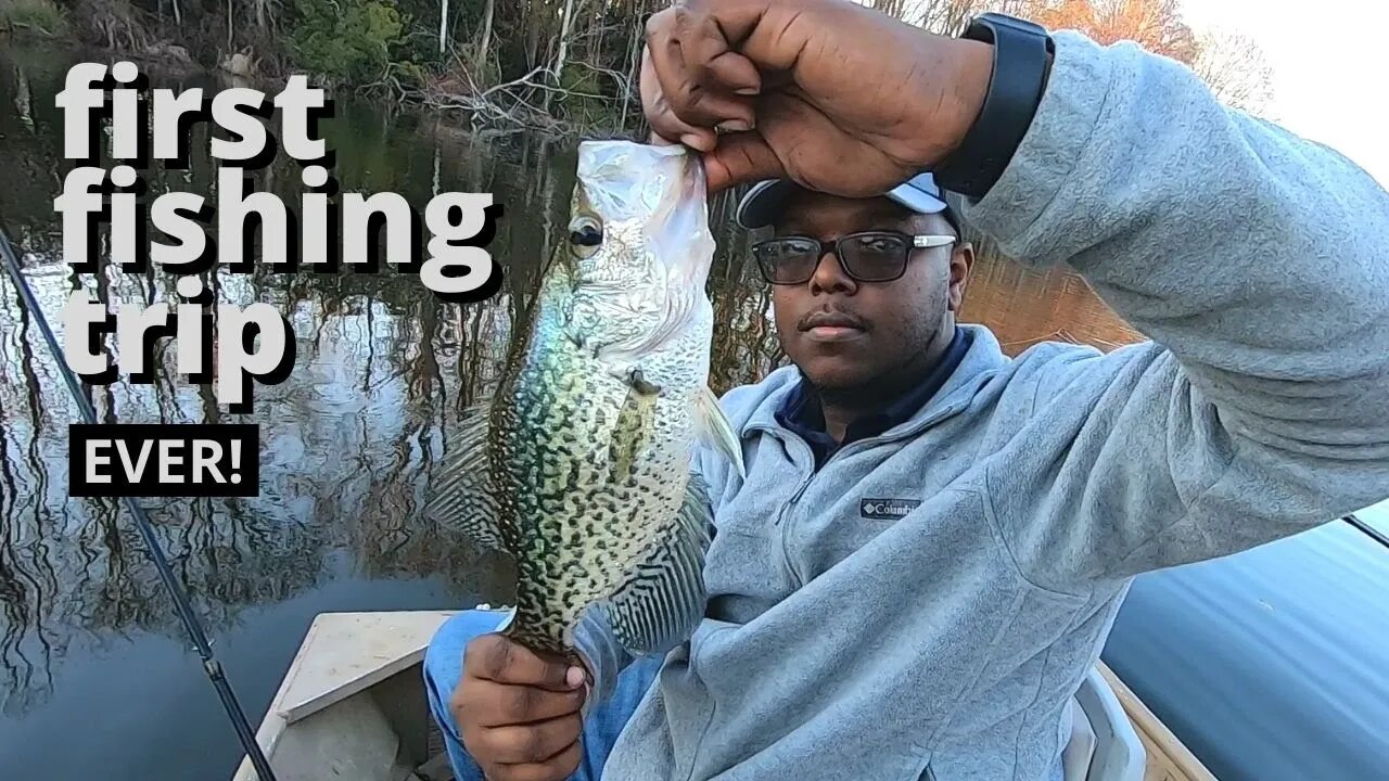 I took a Navy Veteran on his FIRST EVER Boat Fishing Trip!!! {HE CAN'T SWIM}