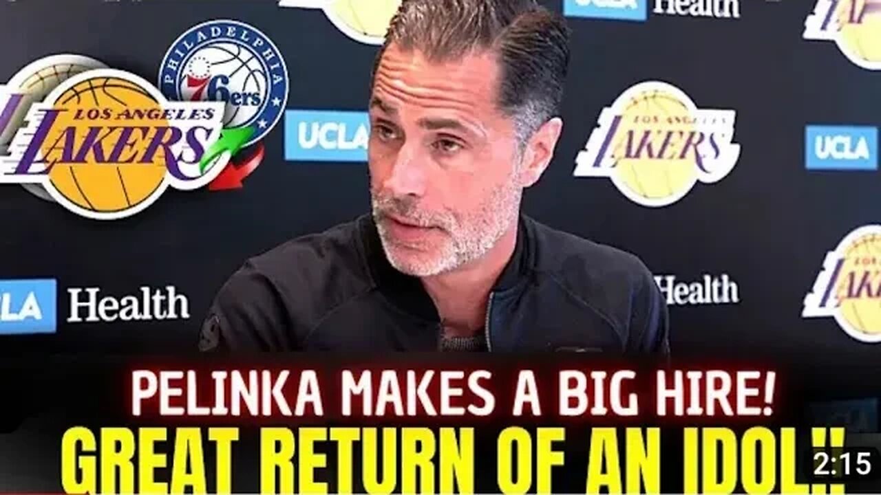 OLD KNOWLEDGE BACK TO THE LAKERS! PELINKA MAKES A BOMBASTIC SURPRISE! LAKER NEWS TODAY!