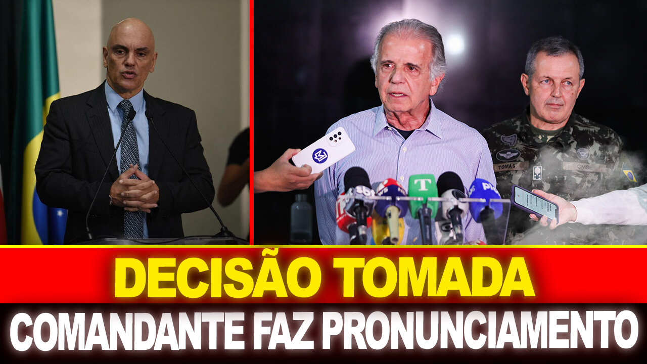 BOMBA !! STF TOMA DECISÃO URGENTE... COMANDANTE DO EXÉRCITO FAZ PRONUNCIAMENTO !!