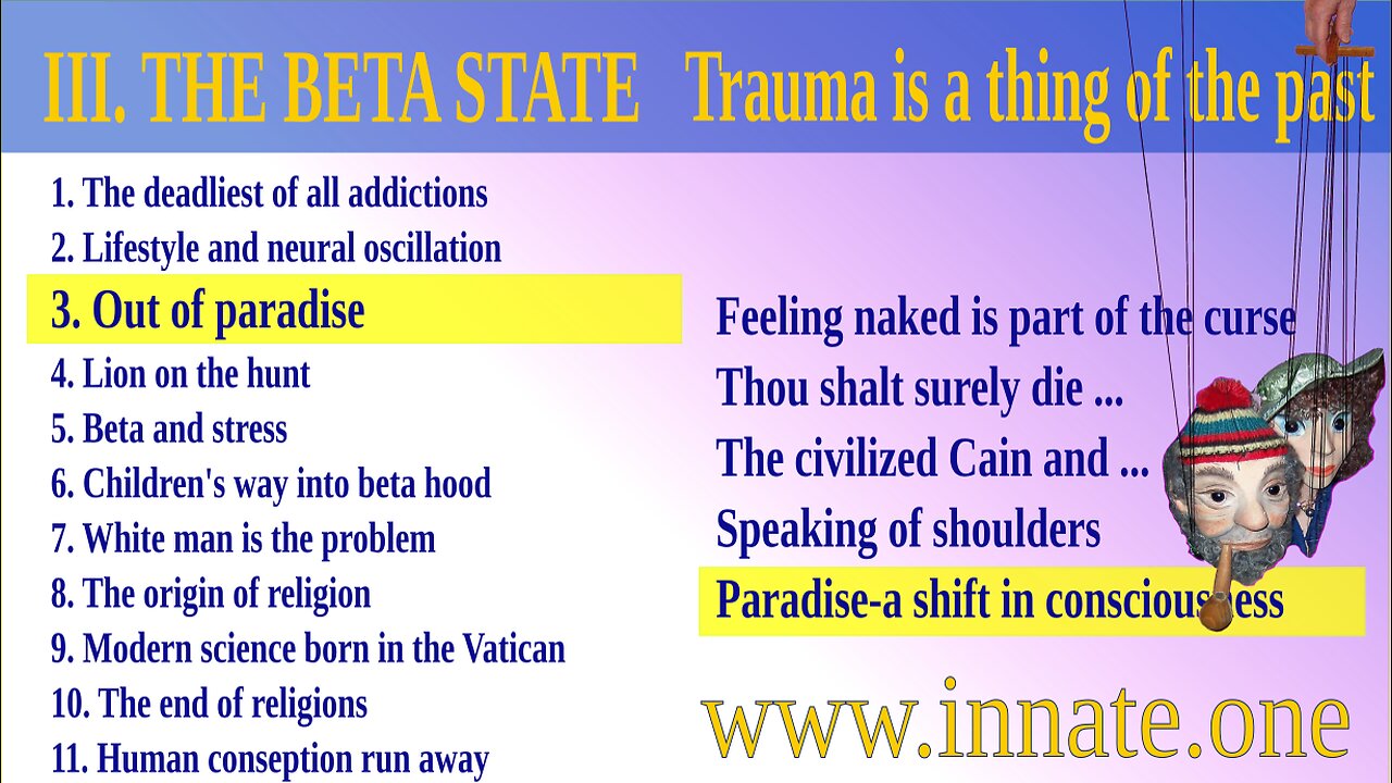 #58 On our way to 5th dimension - Trauma is a thing of the past – Paradise—a shift in consciousness