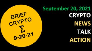 Crypto News Talk Action 20 September Bitcoin BTC Ethereum ETH Cardano ADA Solana SOL DOT