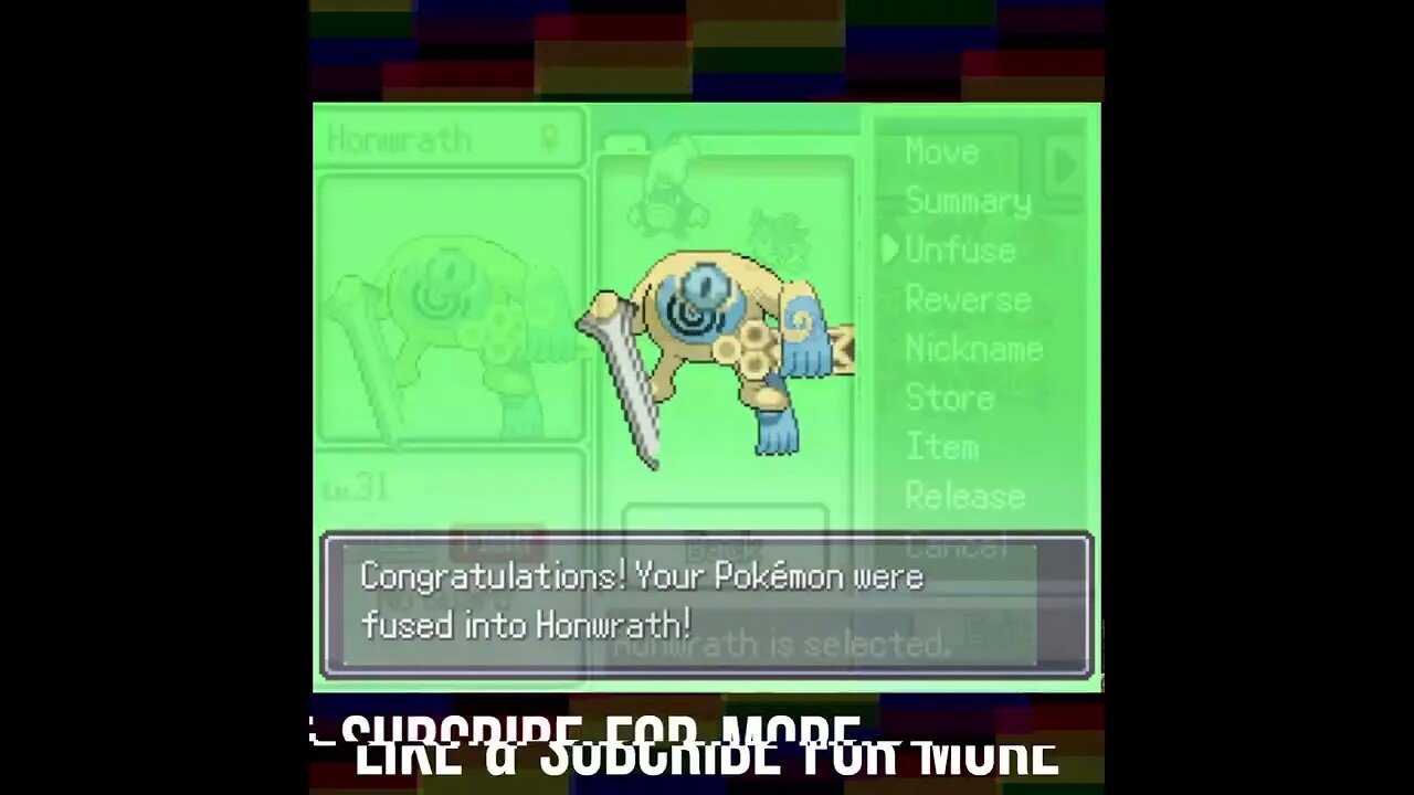 SWORD FUSIONS GONE WRONG P3 WHO'S THAT POKEMON IT'S ...! #shorts #subscribe #pokemon