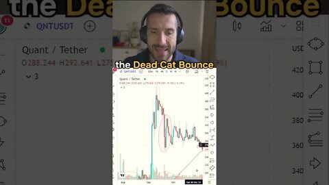 What's a dead cat bounce? #cryptotrading