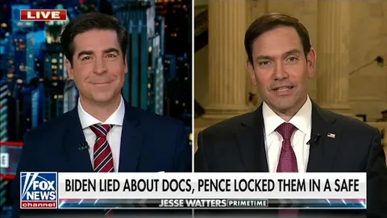 Rubio Shares His Concerns on the Mishandling of Classified Documents