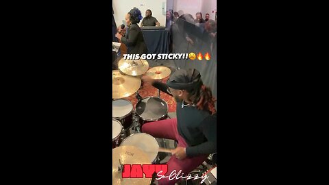 That praise got good!! 🔥🔥🥁🔥🎸 Jeremiah Williams on Drums