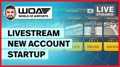 LIVE - Starting fresh in World of Airports