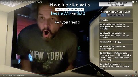 Saturday Live Stream - $2 TTS $3 Media - HackerLewis IRL LIVE