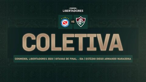 COLETIVA - FLUTV - ARGENTINOS JUNIORS 1 X 1 FLUMINENSE - COPA CONMEBOL LIBERTADORES DA AMÉRICA 2023
