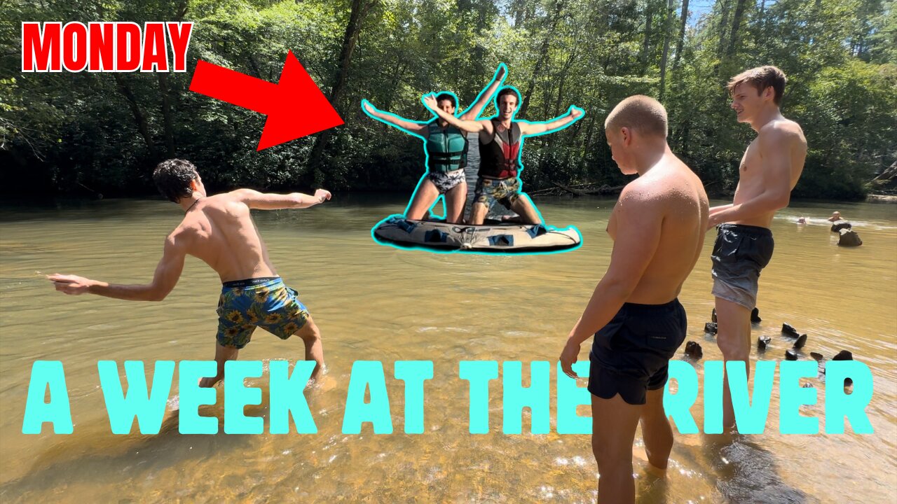 A Week At The River | Weekly Vlog, Adventure End Of Summer, Rodeo Bull Riding!