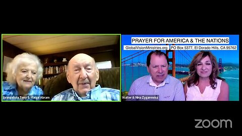 PRAYER FOR AMERICA & THE NATIONS Live with Walter Zygarewicz