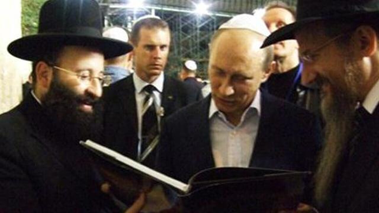 The Jewish occupation of Russia. Putin is a servant of Chabad