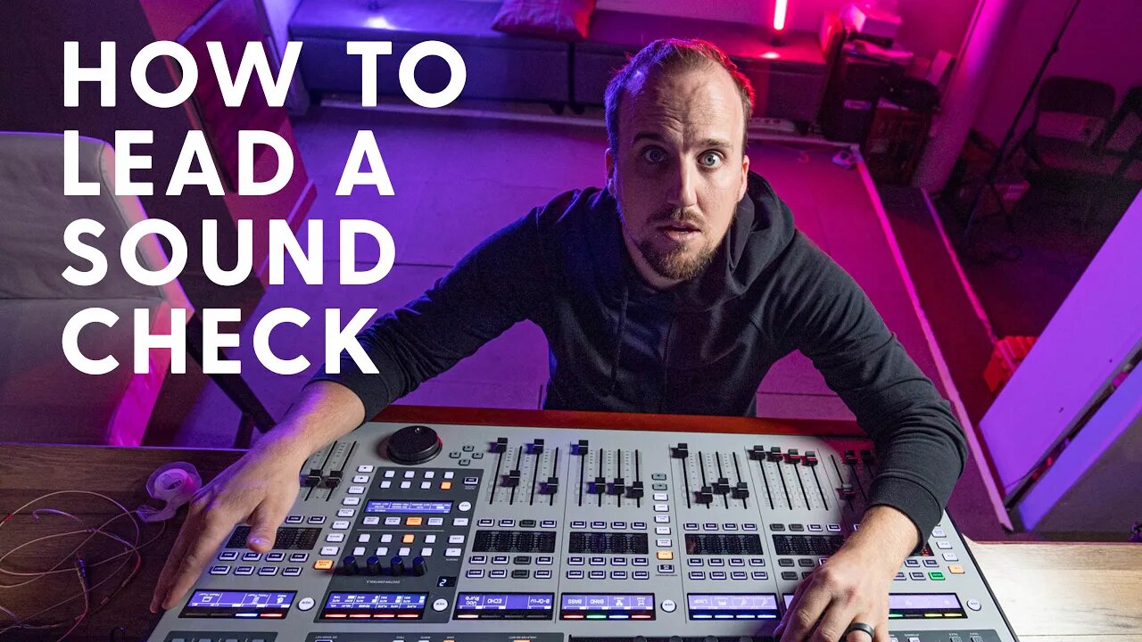 How to Conduct a Sound Check for Worship Band