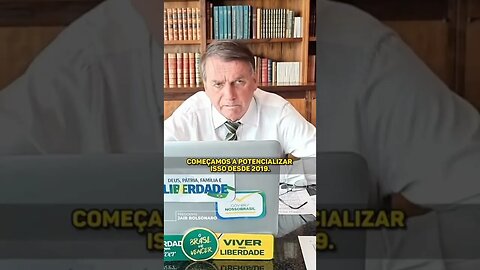 O mundo sem o Brasil, passa fome! Bolsonaro 2022