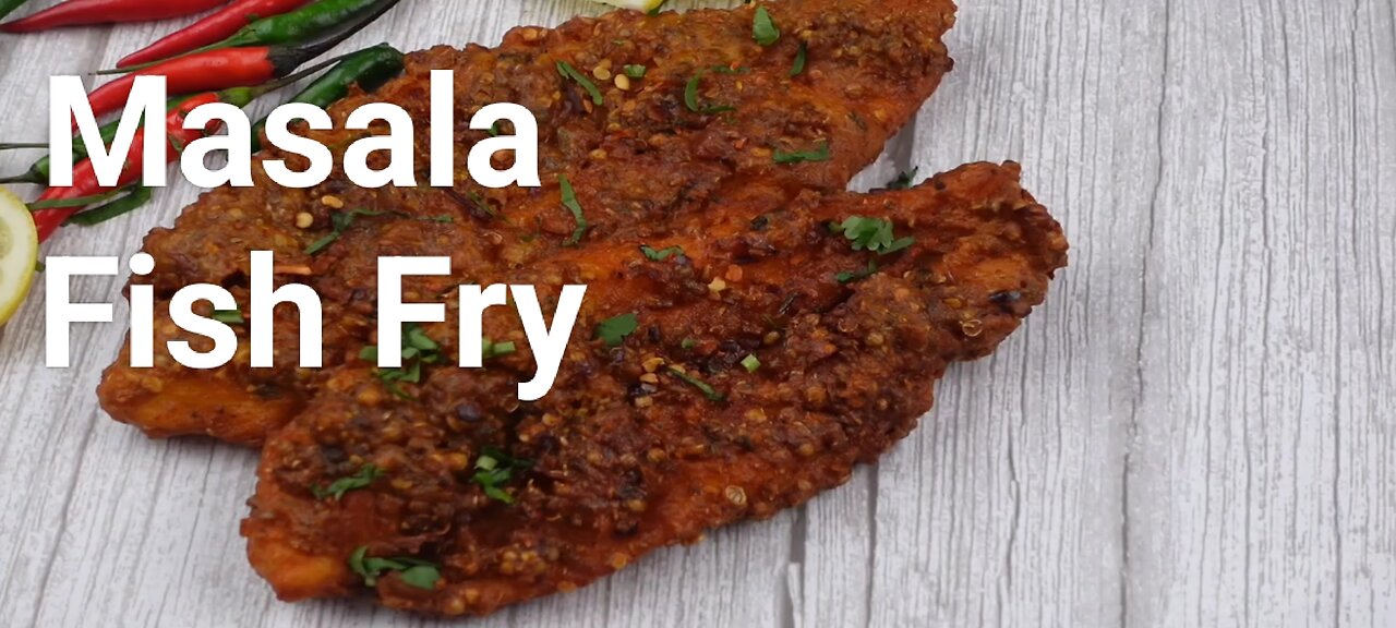 Masala Fish Fry,Lahori Fish Restaurant Style,Fried Fish