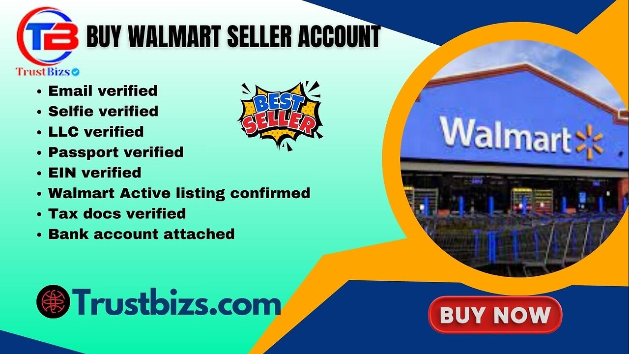 Buy Walmart Seller Account