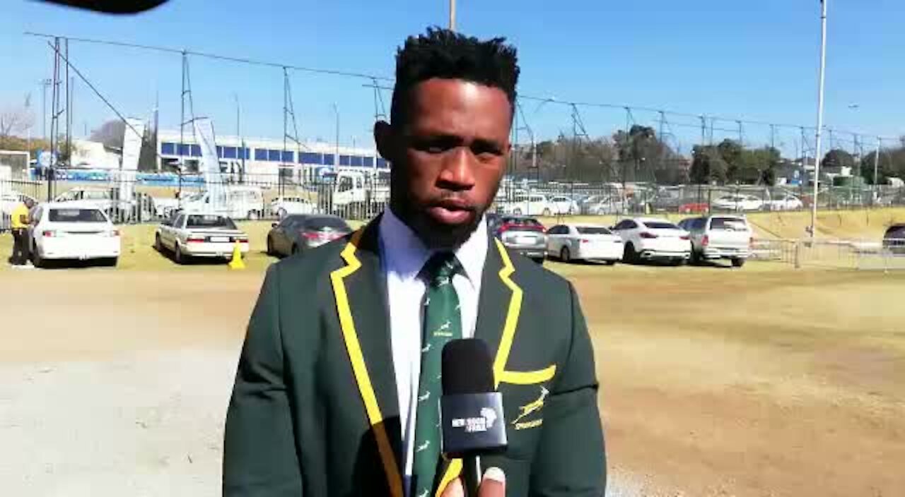 WATCH: What a positive human being, says Siya Kolisi on James Small (wet)