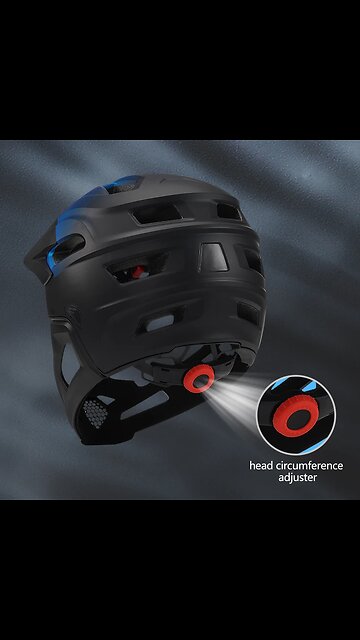 Adult Bicycle Helmet Full Face Detachable Motorcycle Helmet