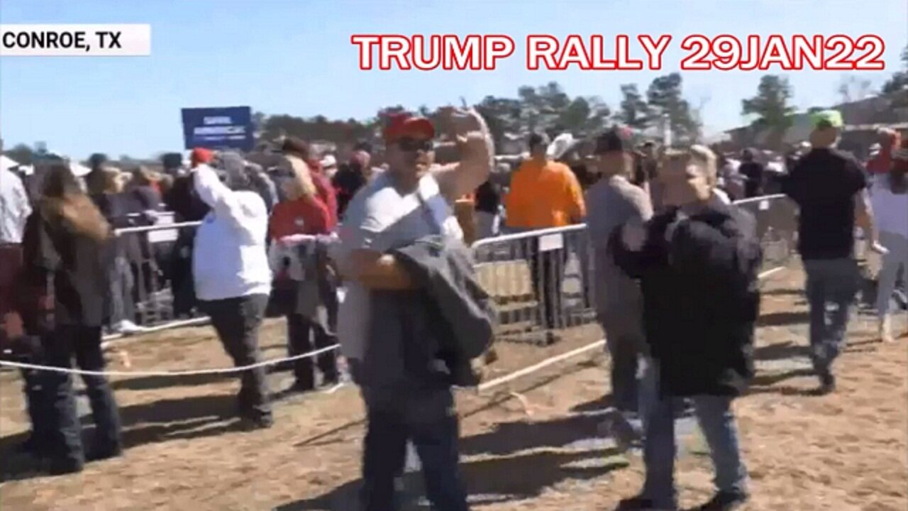 TRUMP RALLY 29JAN22