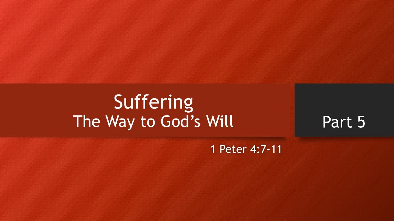 7@7 #59: Suffering, The Way to God's Will (Part 5)