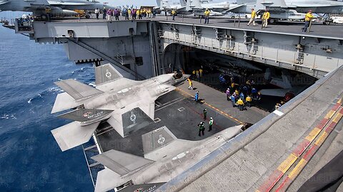 Where US Stores its Billion $ Fighter Jets on Aircraft Carriers