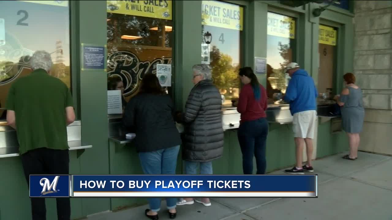 Milwaukee Brewers playoff tickets go on sale to the public Friday