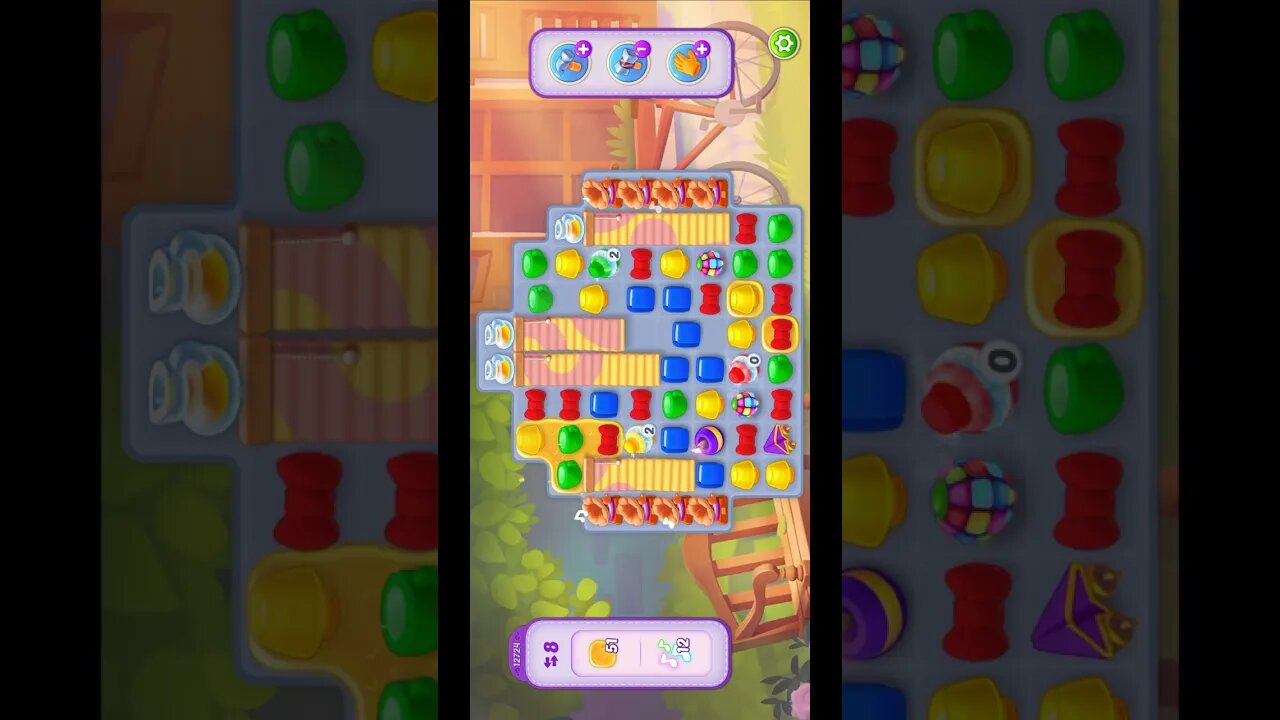 Shorts Playrix Homescapes Gameplay Walkthrough Level 12724-040