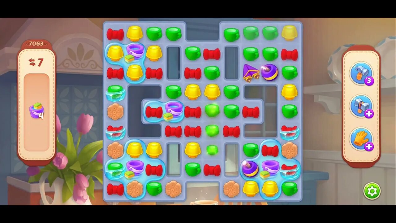 Playrix Homescapes Gameplay Walkthrough Level 7063