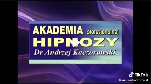 AUTORSKA METODA HIPNOTERAPII ''MOST ENERGETYCZNY'' W SEANSACH ZBIOROWYCH CZĘŚĆ IX TV VICTOR 2004