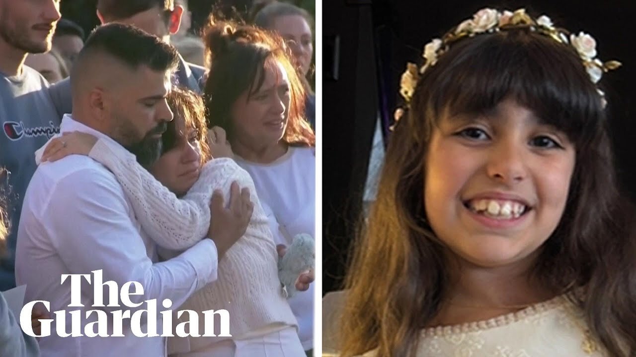 Mourners hold vigil for Alice Aguiar, one of the Southport stabbing victims