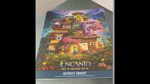 Disney Parks Encanto Activity Packet #shorts