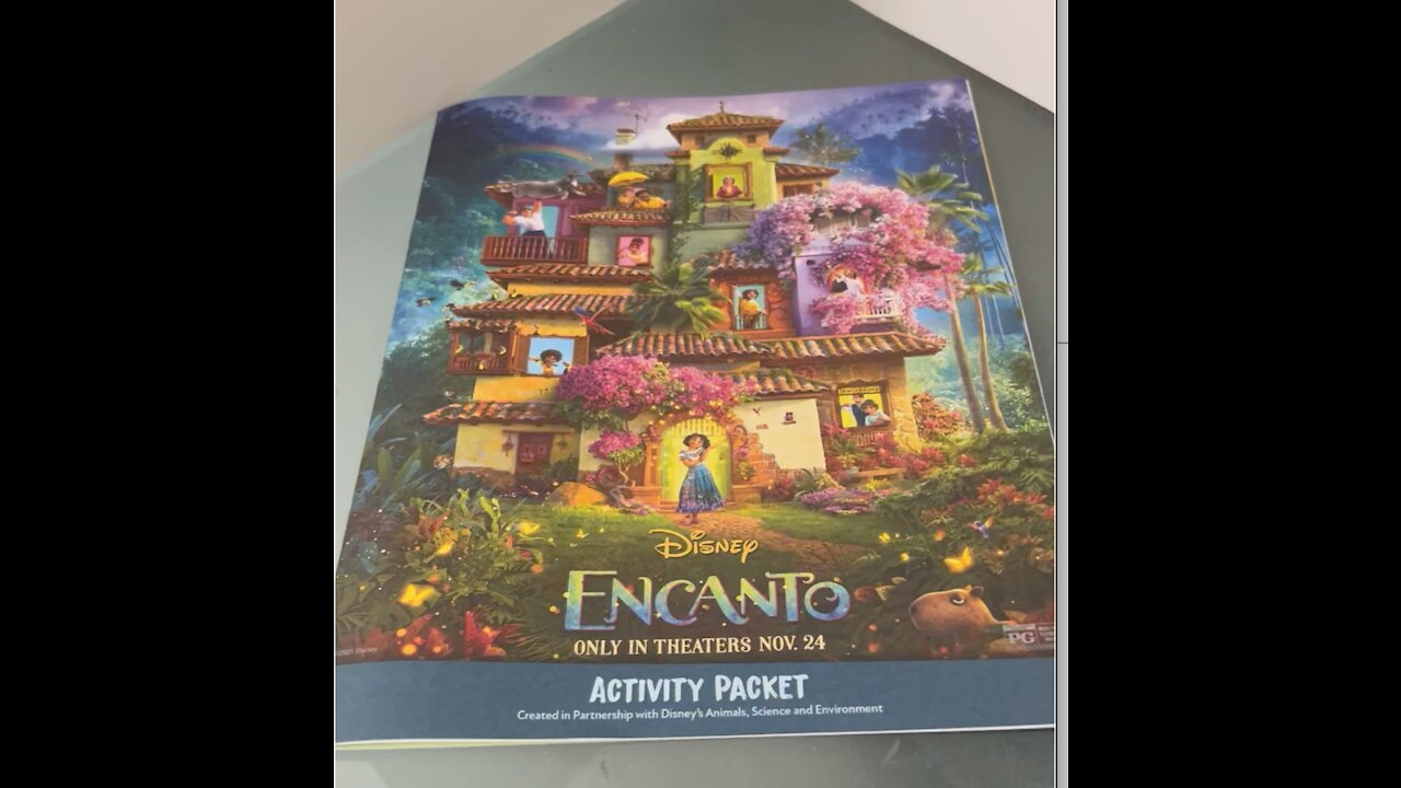 Disney Parks Encanto Activity Packet #shorts