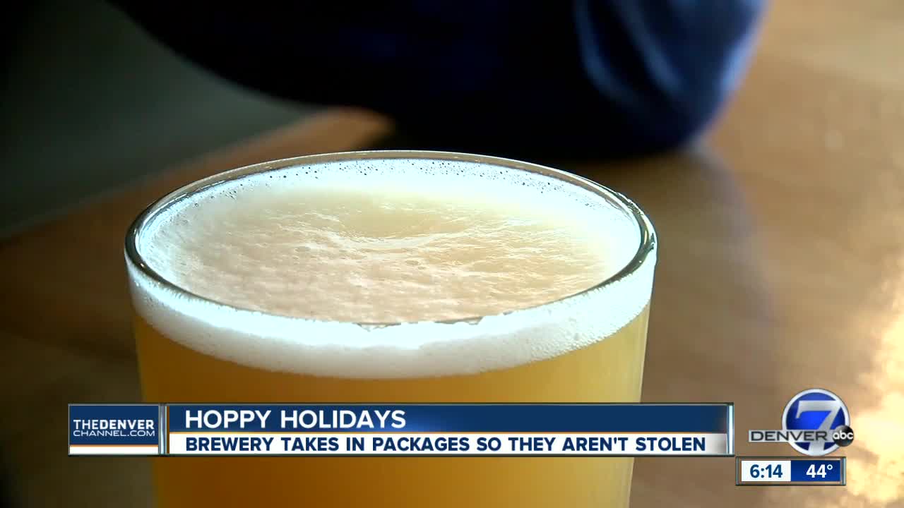 Westminster brewery holding packages for community to stop porch pirates