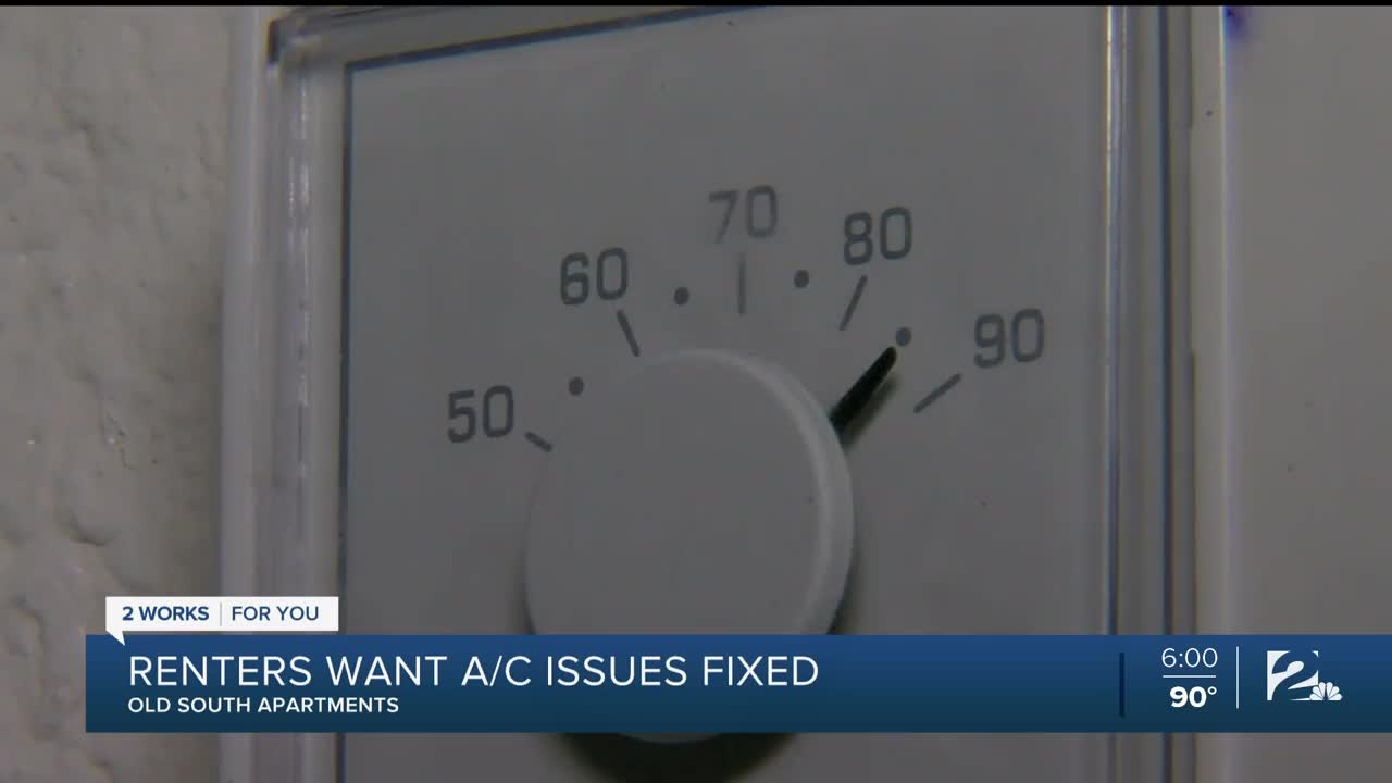 No AC at Tulsa's Old South Apts