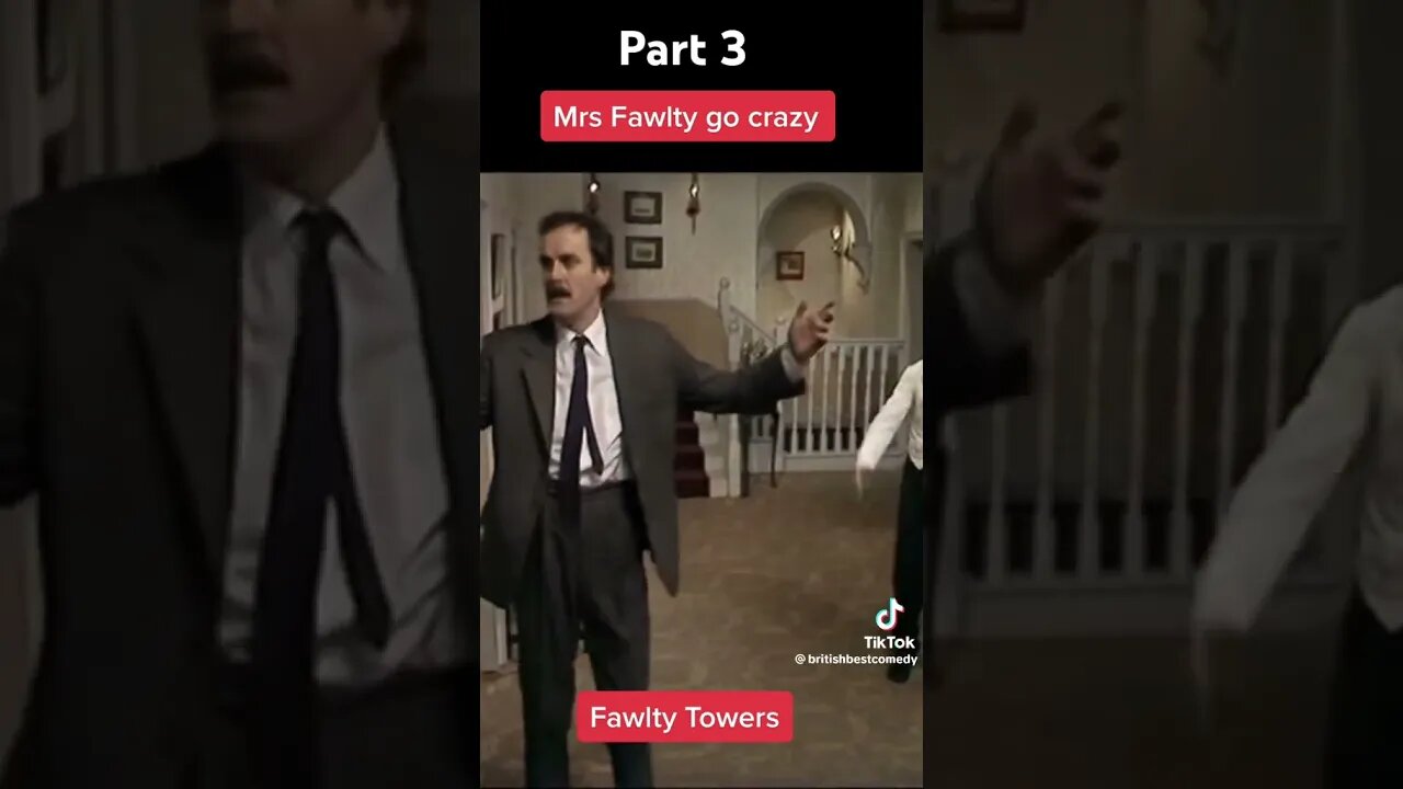 Fawlty Towers Mrs Fawlty Go Crazy Part 3 #FawltyTowers #Classic #British #Comedy