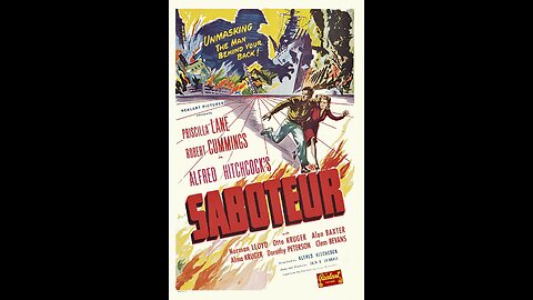 Saboteur (1942) | Directed by Alfred Hitchcock