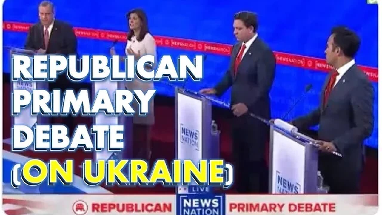 Discussing Ukraine at the Republican Debate