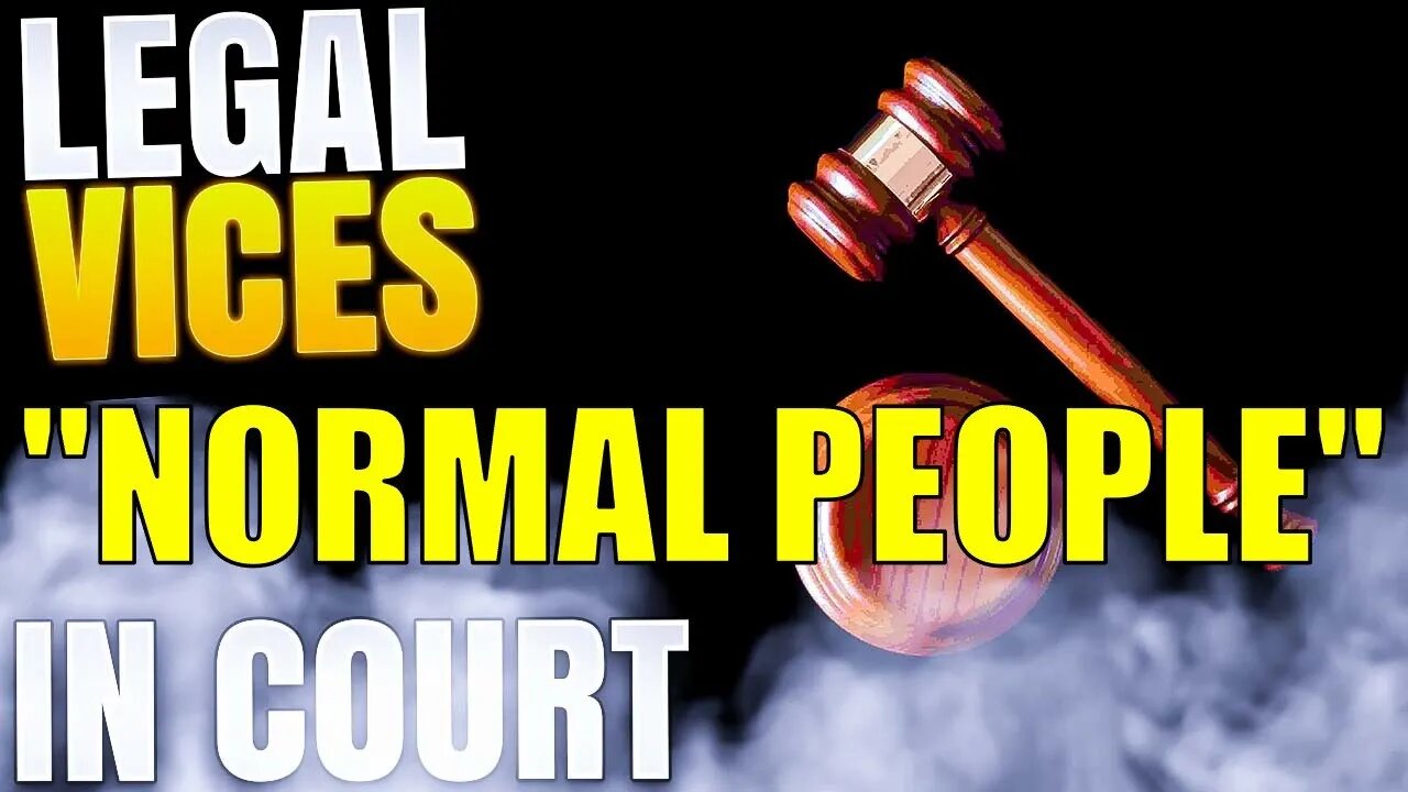 FRIDAY CHILL STREAM: "Normal" People in court.