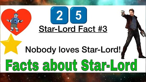 Star Lord Facts ✴