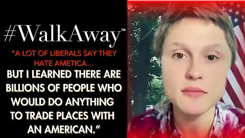 She went from radical leftist protesting Trump to freethinker voting for him 🔥 #WalkAway Testimonial