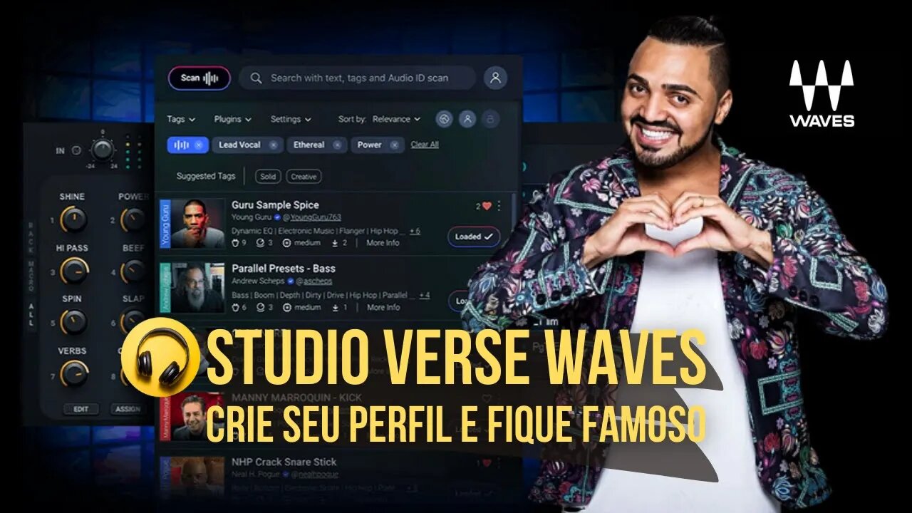 Studio Verse Waves Crie Seu Perfil e Fique Famoso