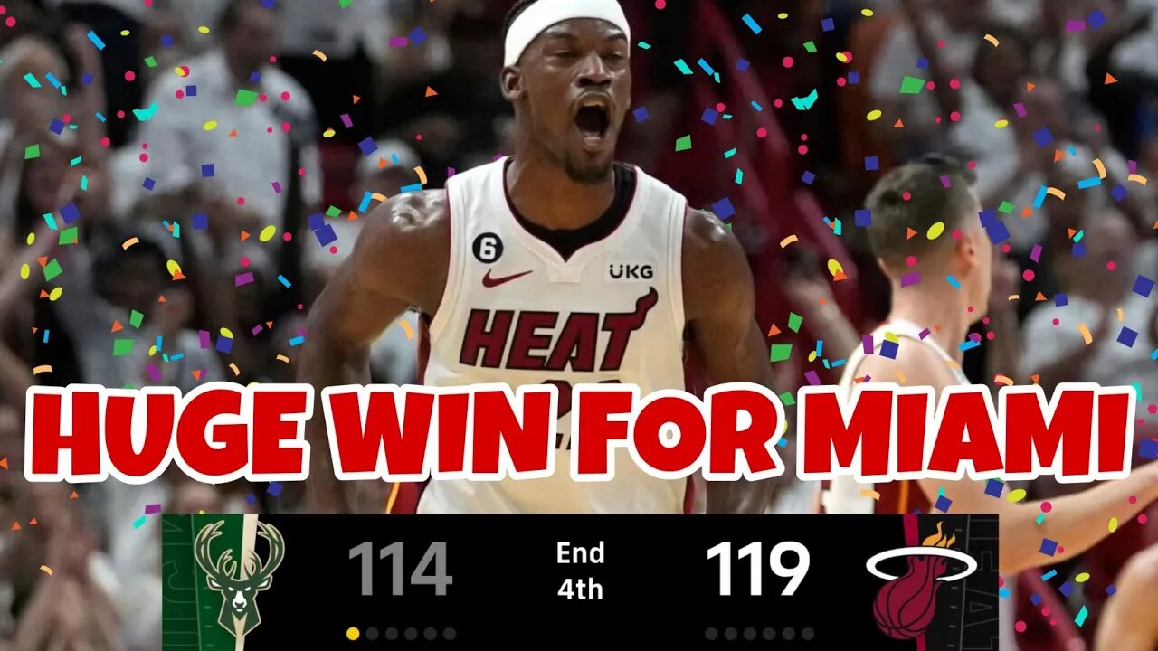 Miami Heat STUN Milwaukee Bucks in Game 4 | Jimmy Butler Drops 56 Pts!