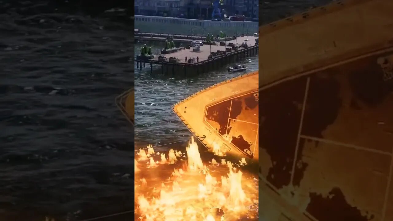 Kraven Sets The East River On Fire #marvelspiderman2 #spiderman #shorts #comics #ps5 #milesmorales