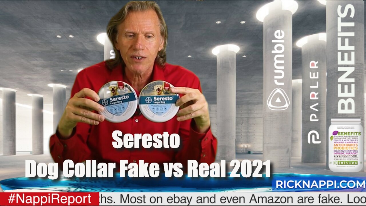 Seresto Dog Collar Fake vs Real 2021 with Rick Nappi #NappiReport