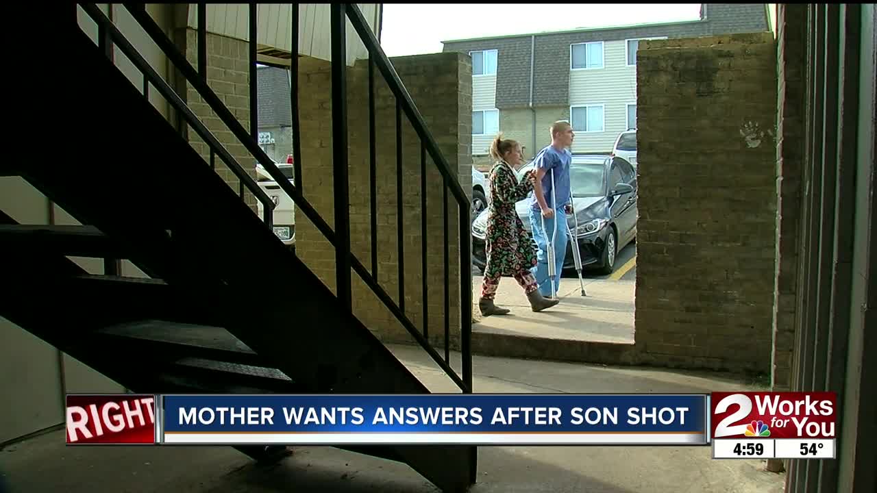 Mother Wants Answers After Son Shot